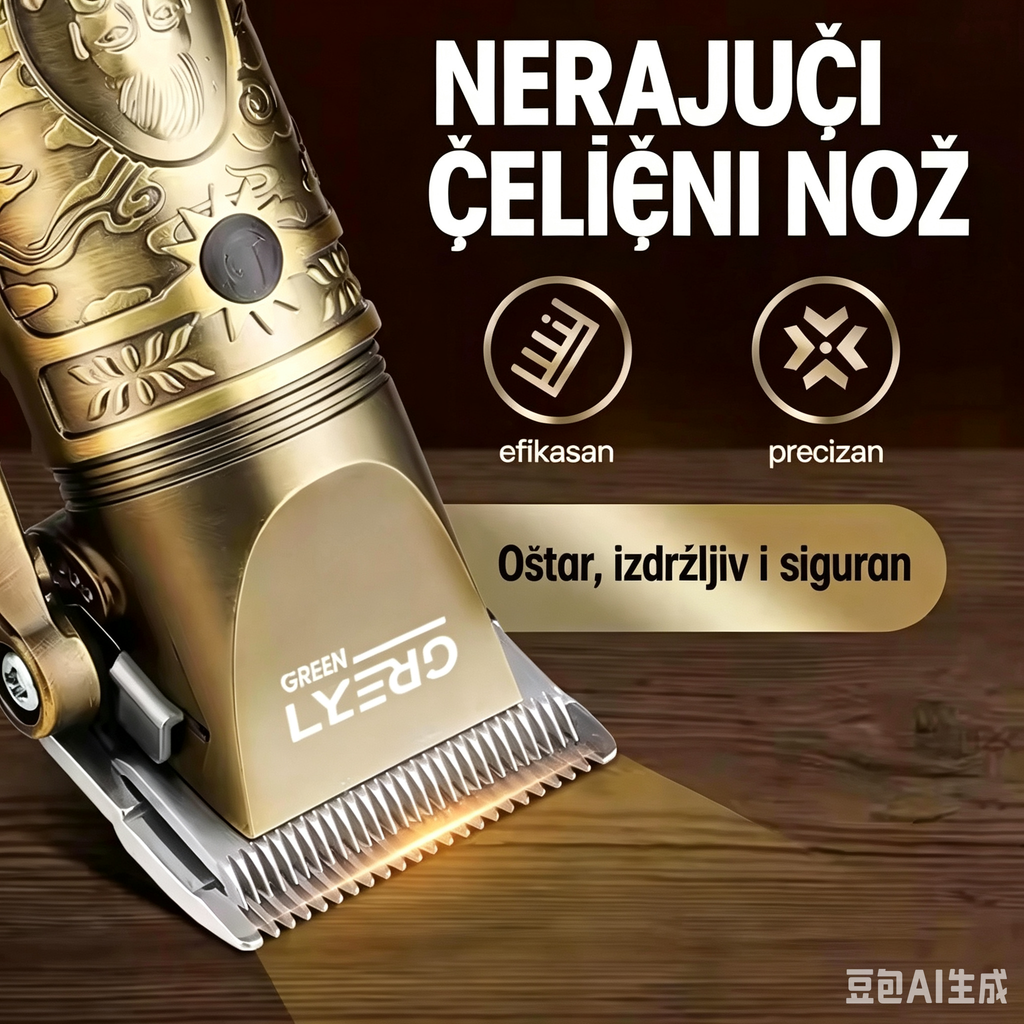 GREENLYCA GL69960 Retro trimer iz Bradu i Kosu iz Muškarca