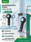 Prenosivi Ručni Ventilator Baihuo (Model: MY-7489) – Savršen za Vruće Dane!