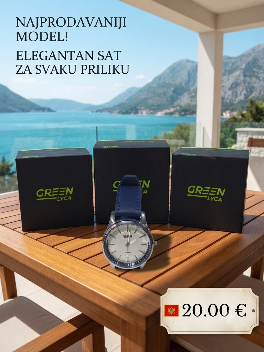 Green Lyca Elegance: Najprodavaniji model sata za svaku priliku- samo 20.00€