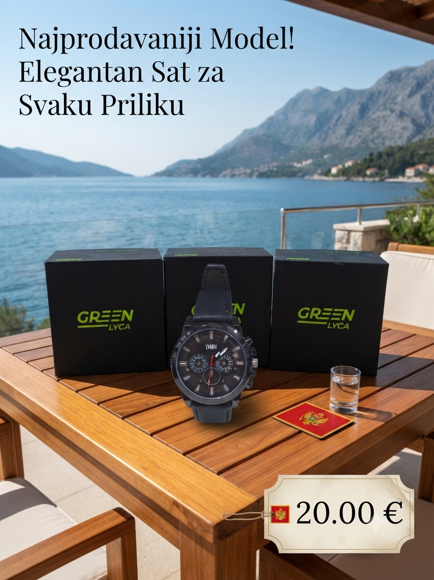 Green Lyca Elegance: Najprodavaniji model sata za svaku priliku- samo 20.00€
