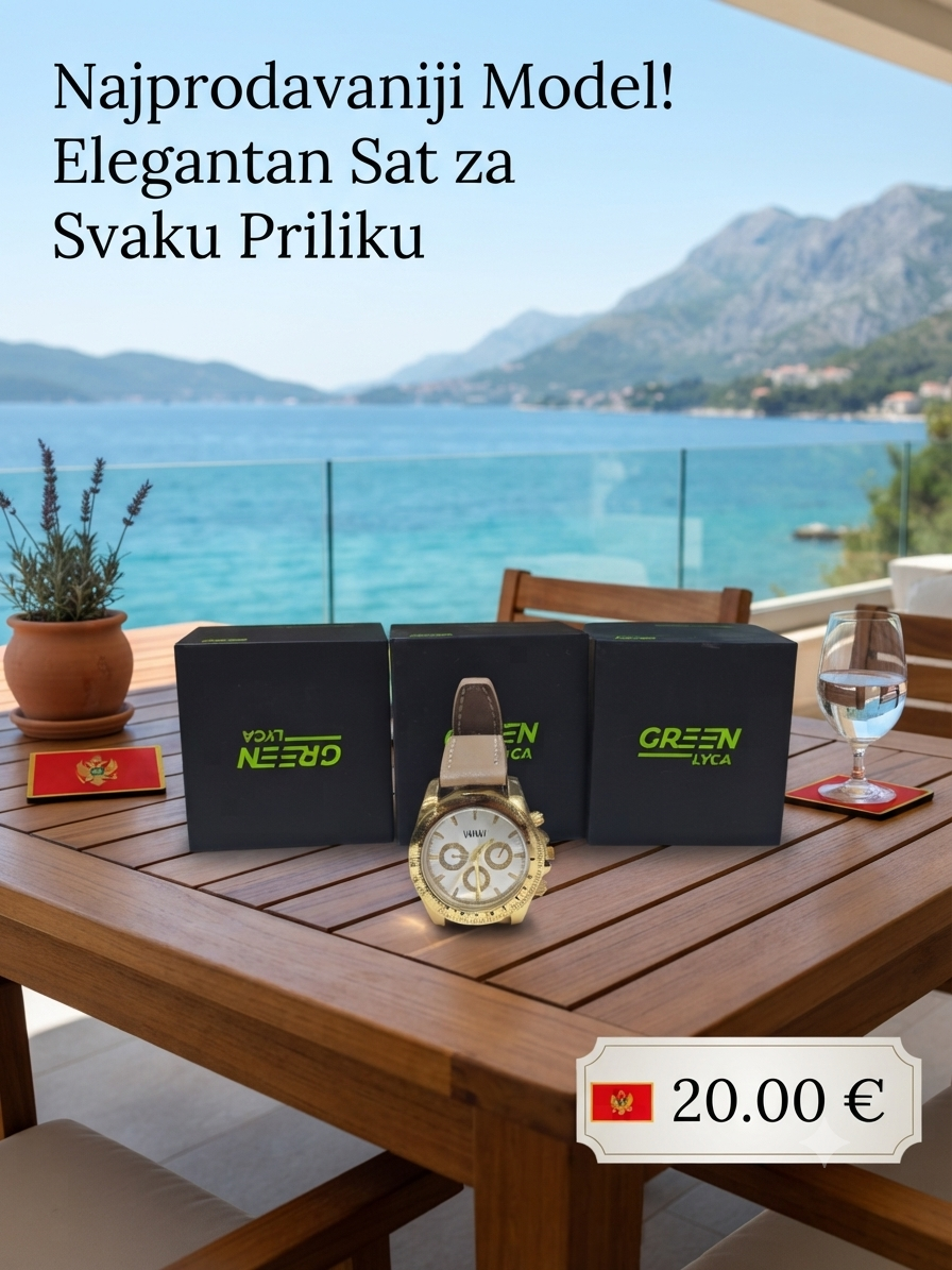 Green Lyca Elegance: Najprodavaniji model sata za svaku priliku- samo 20.00€