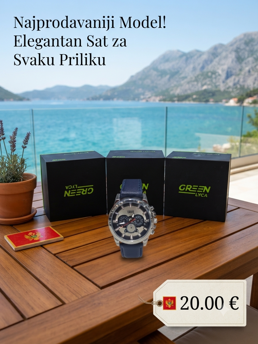 Green Lyca Elegance: Najprodavaniji model sata za svaku priliku- samo 20.00€