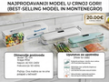 Vakumirka YC-04 – Profesionalno vakumiranje hrane za dugotrajnu svežinu