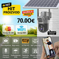 Solarna 4G Kamera Dva Sočiva 1080P - Noćno Snimanje, Daljinski Pristup | Crna Gora