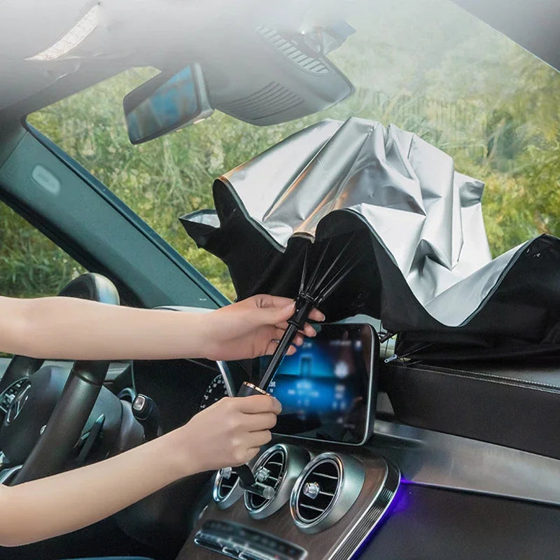 Auto Suncobran za Vjetrobransko Staklo – UV Zaštita i Hlađenje Automobila